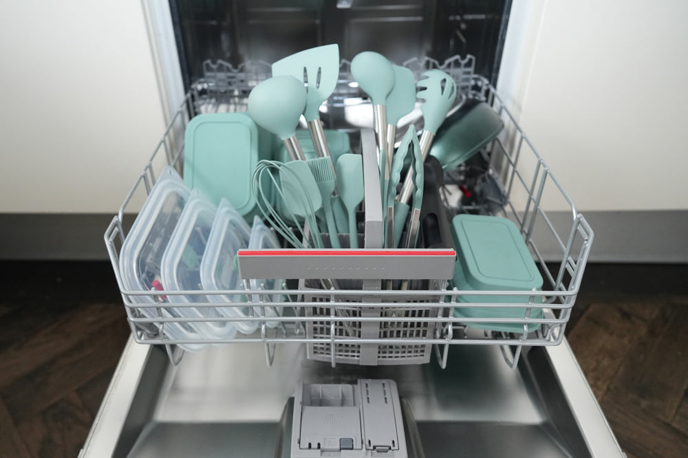 EcoCookware set van 4 opvouwbare siliconen Bewaarbakjes - meal prep bakjes met ventiel - PFAS- en BPA-vrij