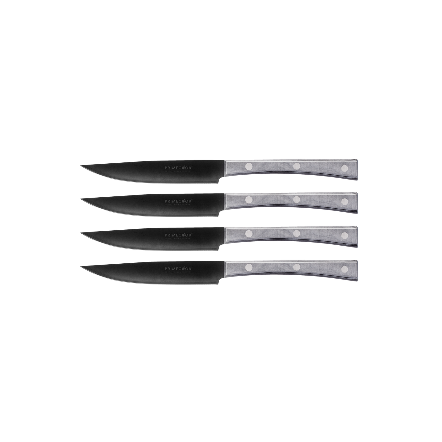 Set van 4 scherpe steakmessen 13 cm