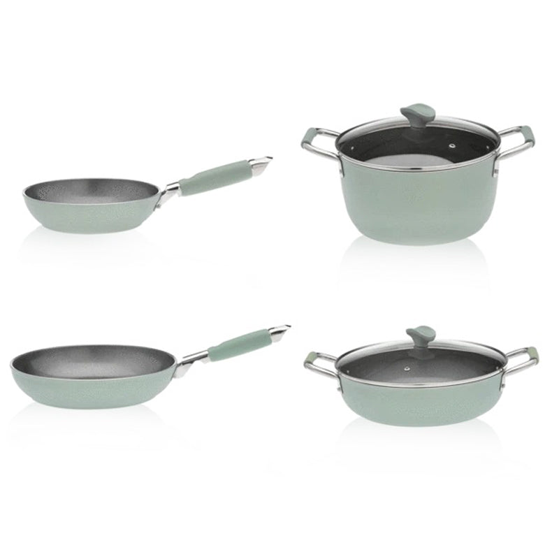 Personaliseerbare 6-delige pannenset 'Veronica'