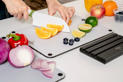 EcoSlice Fresco - speciale editie - set van 3 medium snijplanken - BPA-vrije houtvezel