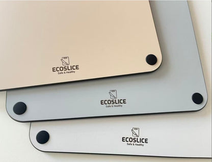 EcoSlice Fresco - speciale editie - set van 3 medium snijplanken - BPA-vrije houtvezel