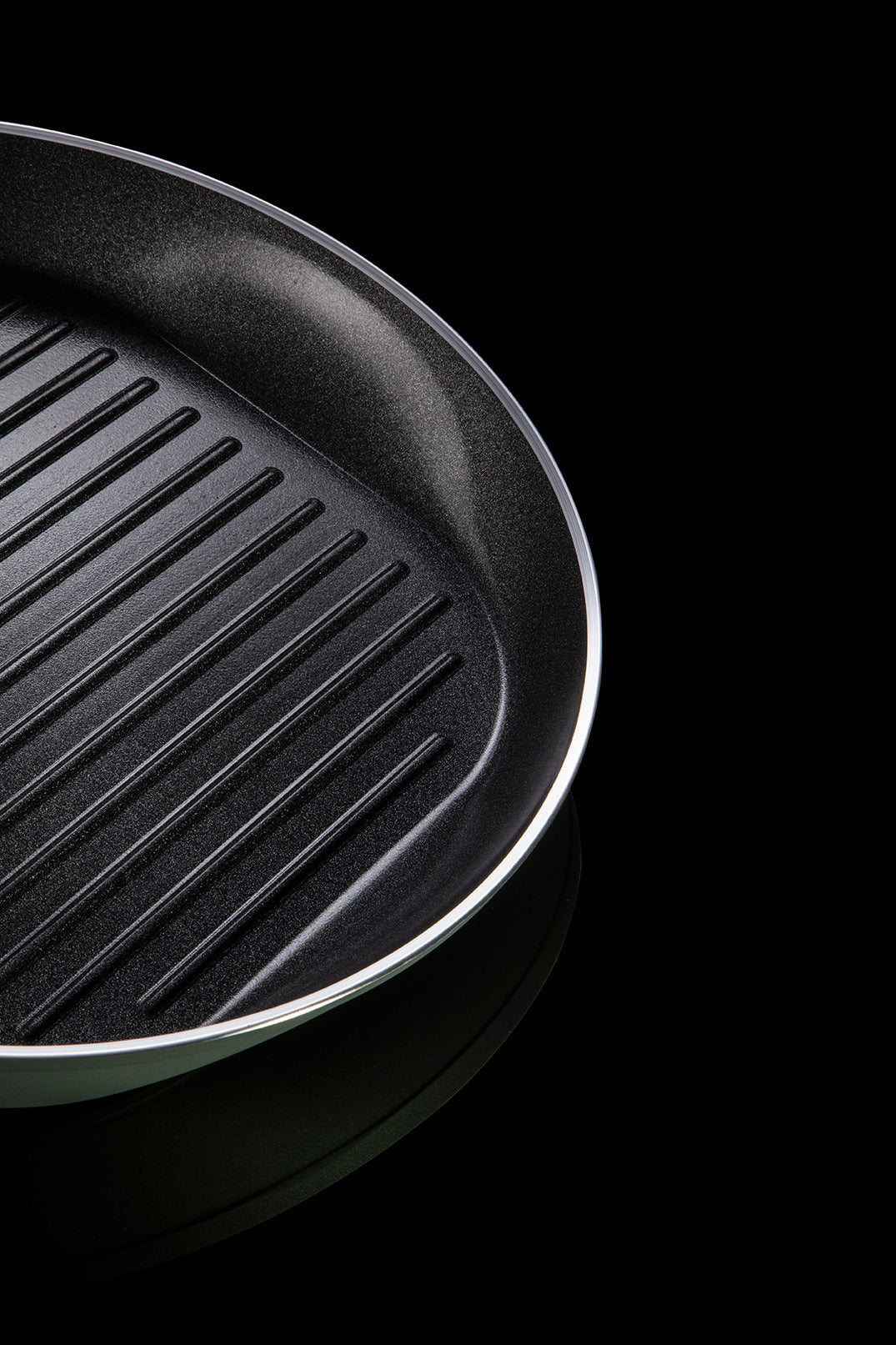 Primecook – Ronde Grillpan Ø 30 cm – PFAS-vrij & EcoShield coating – geschikt voor Inductie, oven en Gas