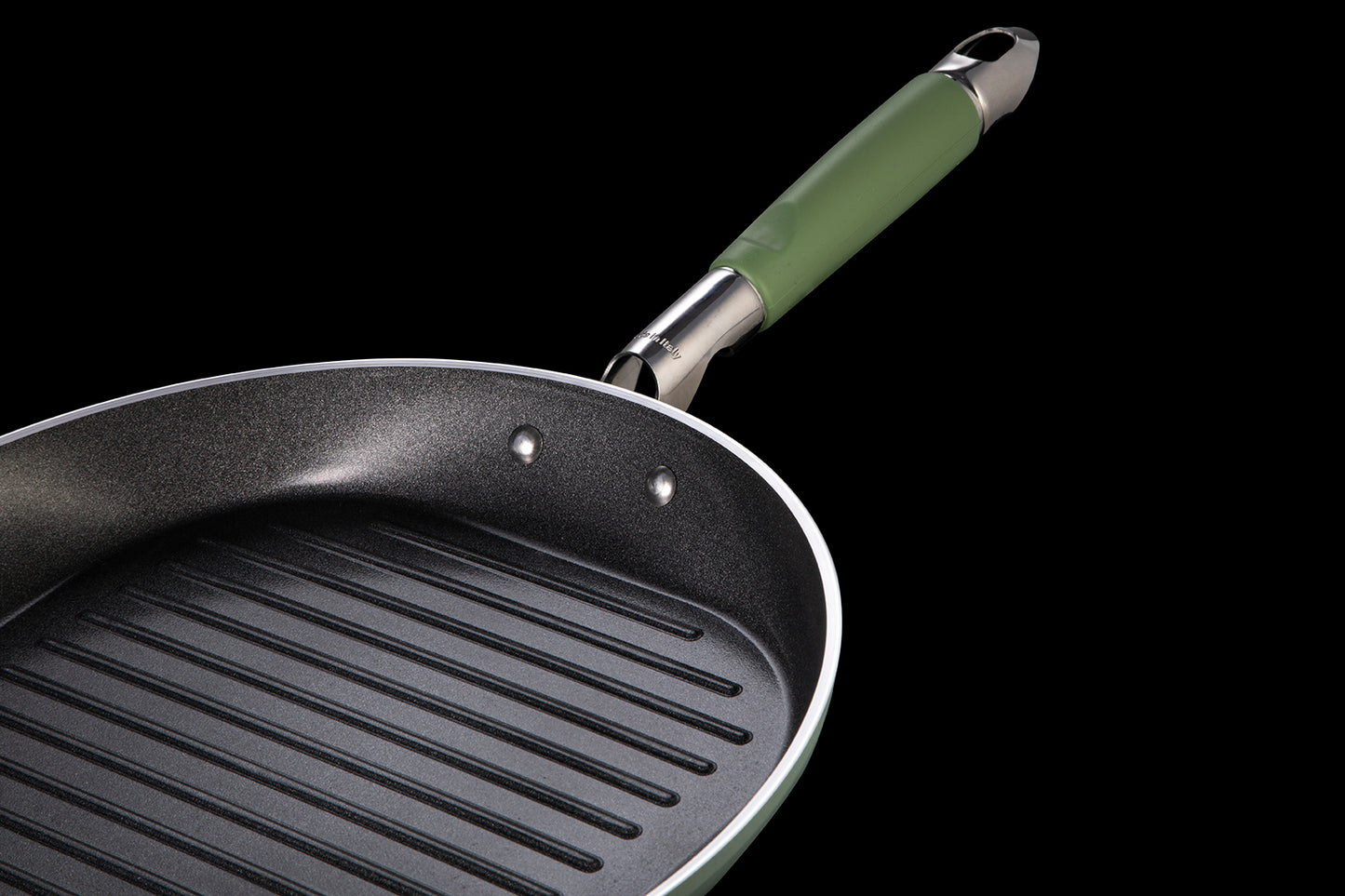 Primecook – Ronde Grillpan Ø 30 cm – PFAS-vrij & EcoShield coating – geschikt voor Inductie, oven en Gas