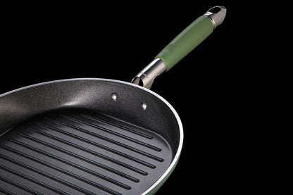 Primecook – Ronde Grillpan Ø 30 cm – PFAS-vrij & EcoShield coating – geschikt voor Inductie, oven en Gas