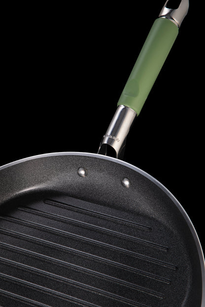 Primecook – Ronde Grillpan Ø 30 cm – PFAS-vrij & EcoShield coating – geschikt voor Inductie, oven en Gas