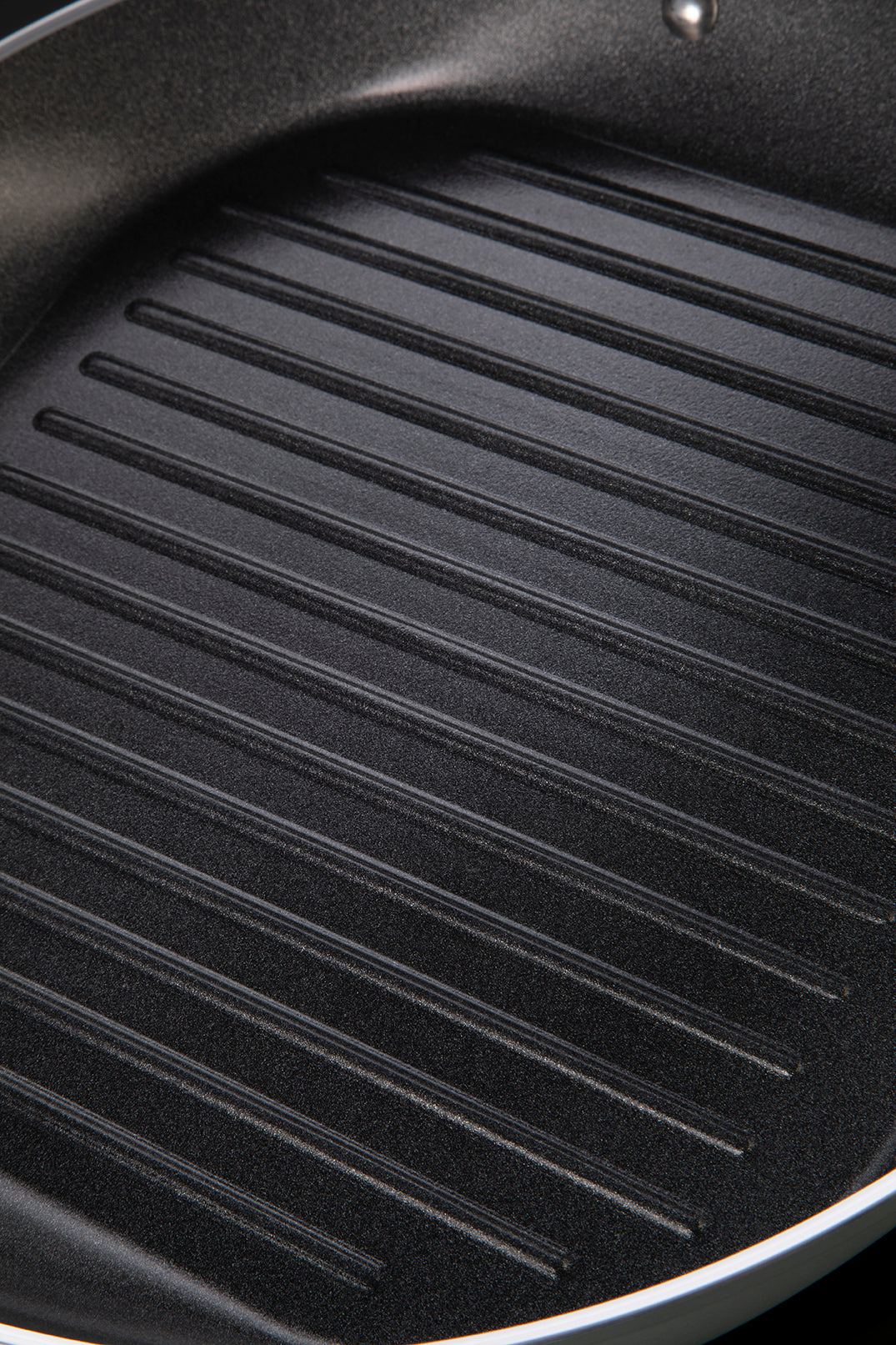Primecook – Ronde Grillpan Ø 30 cm – PFAS-vrij & EcoShield coating – geschikt voor Inductie, oven en Gas