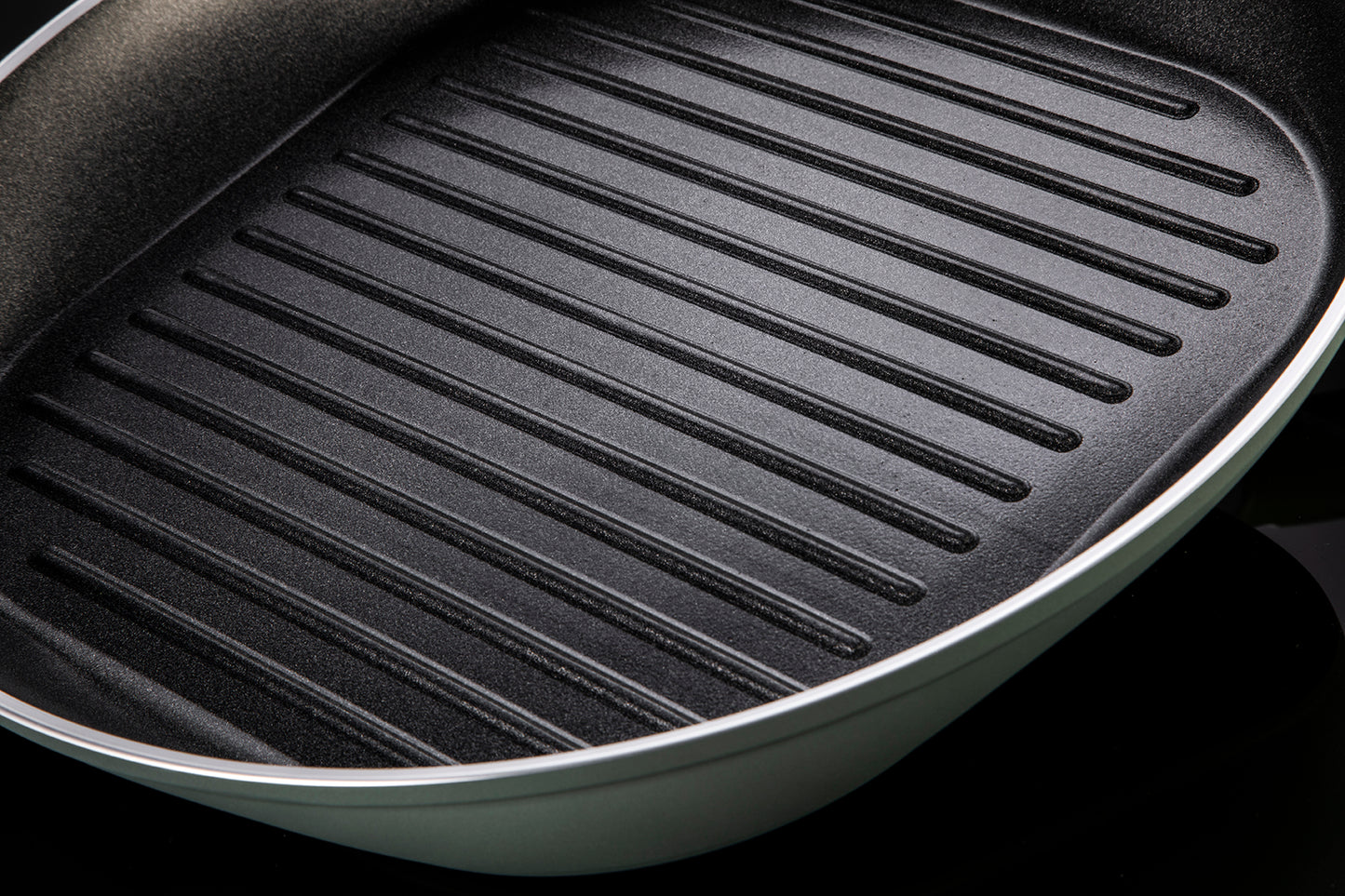 Primecook – Ronde Grillpan Ø 30 cm – PFAS-vrij & EcoShield coating – geschikt voor Inductie, oven en Gas