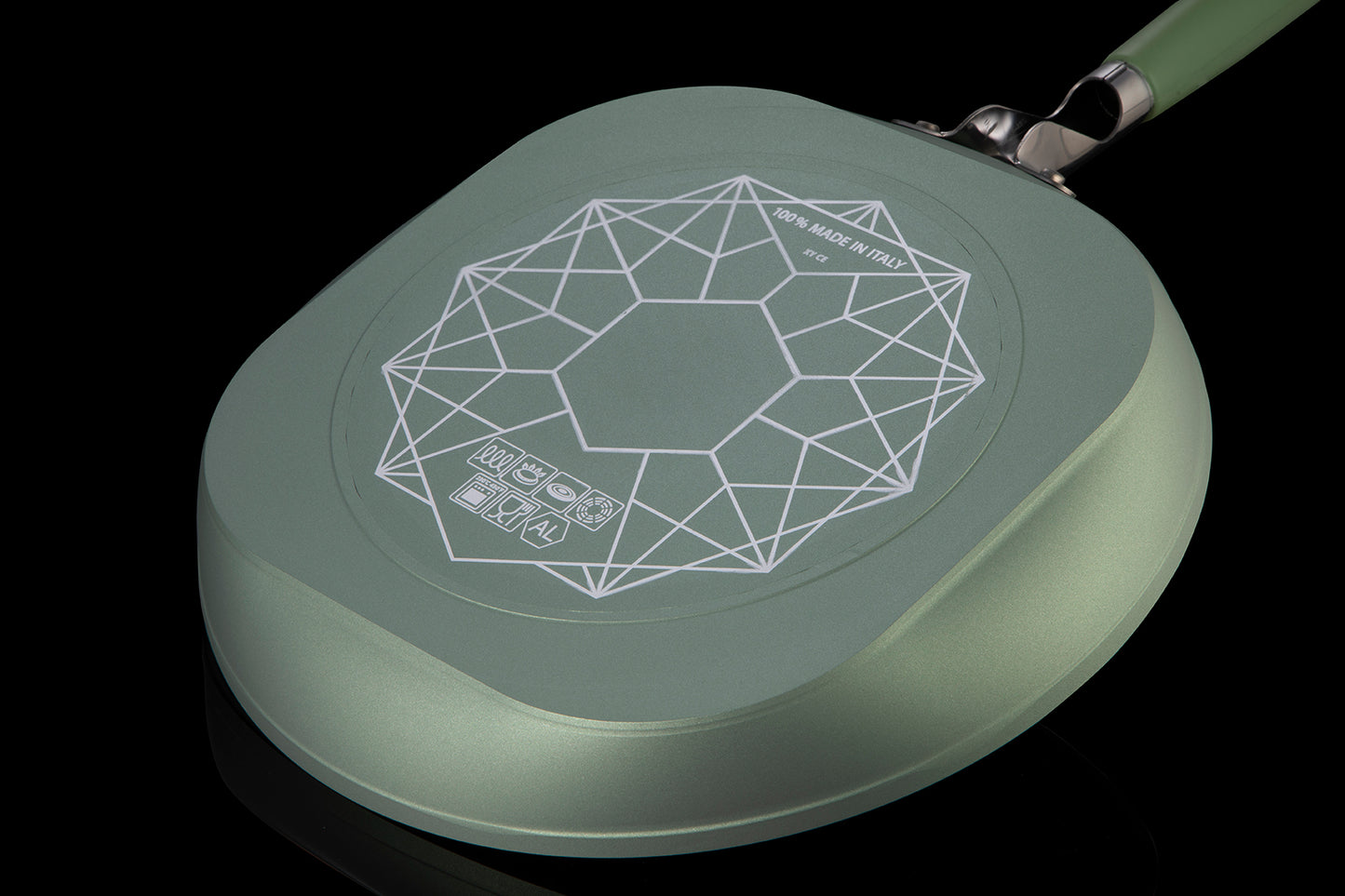 Primecook – Ronde Grillpan Ø 30 cm – PFAS-vrij & EcoShield coating – geschikt voor Inductie, oven en Gas