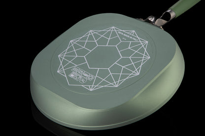 Primecook – Ronde Grillpan Ø 30 cm – PFAS-vrij & EcoShield coating – geschikt voor Inductie, oven en Gas