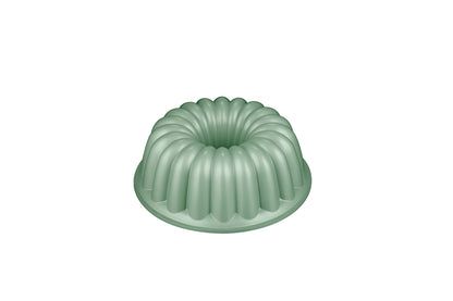 Smeralda tulbandvorm 25 cm - PFAS-vrije bundtvorm / antiaanbak bakvorm van gietaluminium