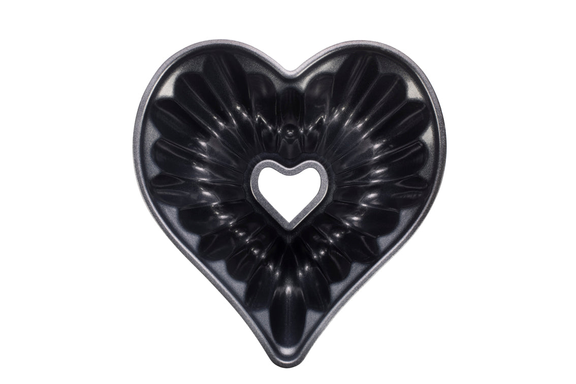 Hartvormige bakvorm - bakken met liefde en een spectaculair resultaat